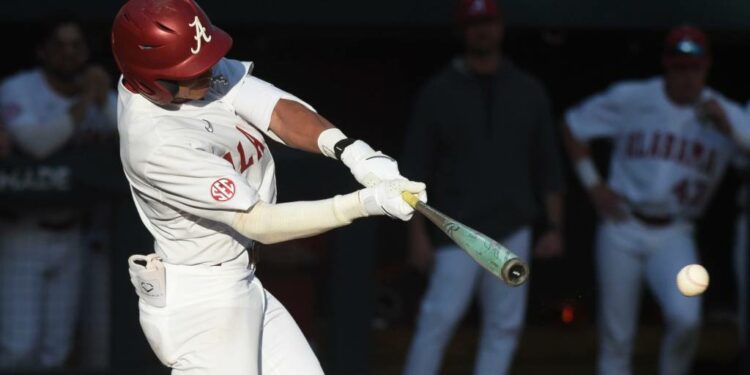 Alabama baseball shortstop Justin Lebron named Preseason All-American