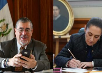 Arévalo y Sheinbaum charlan por teléfono sobre la frontera México-Guatemala