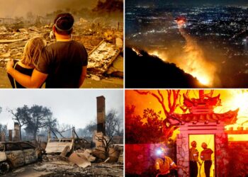 California wildfires latest: LA residents warned they face arrest for ignoring evacuation orders - as thousands more told to flee | US News