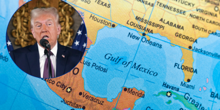 Can Trump rename the Gulf of Mexico to the 'Gulf of America?'