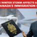 Canada's Immigration Shake-Up, US Winter Storm Affects 63 Million