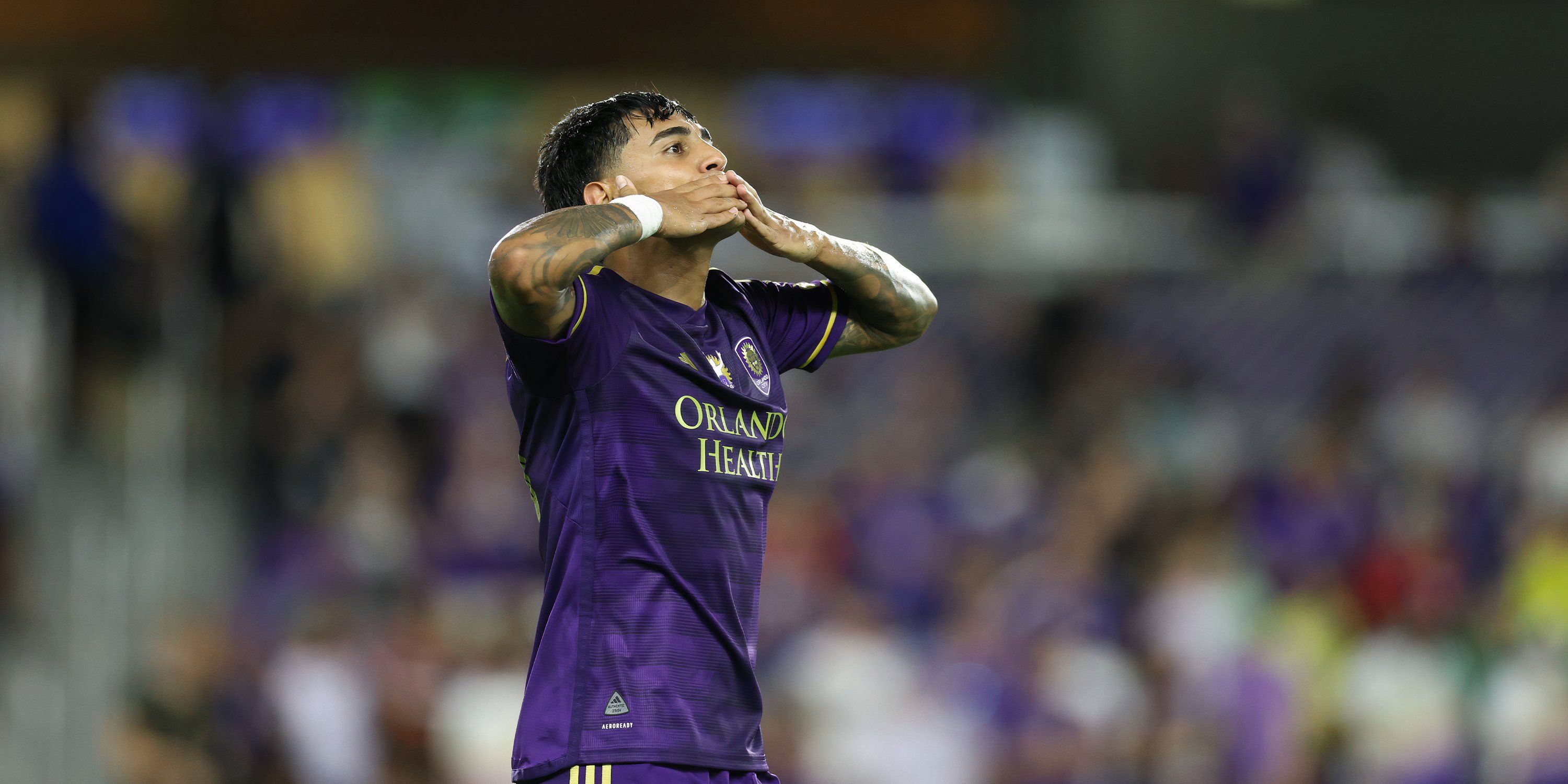 Facundo Torres scores a goal for Orlando City