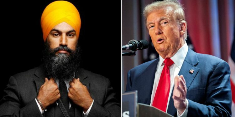 Ex-Trudeau ally Jagmeet Singh's warning for Donald Trump- The Week