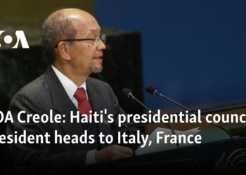Haiti's presidential council president heads to Italy, France 