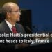 Haiti's presidential council president heads to Italy, France 