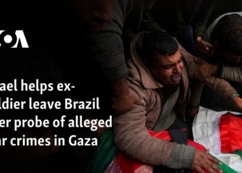 Israel helps ex-soldier leave Brazil over probe of alleged war crimes in Gaza