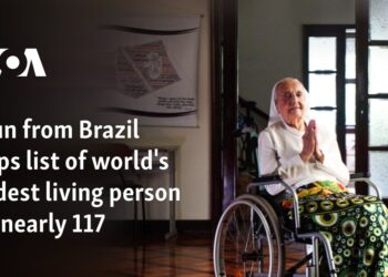 Nun from Brazil tops list of world's oldest living person at nearly 117