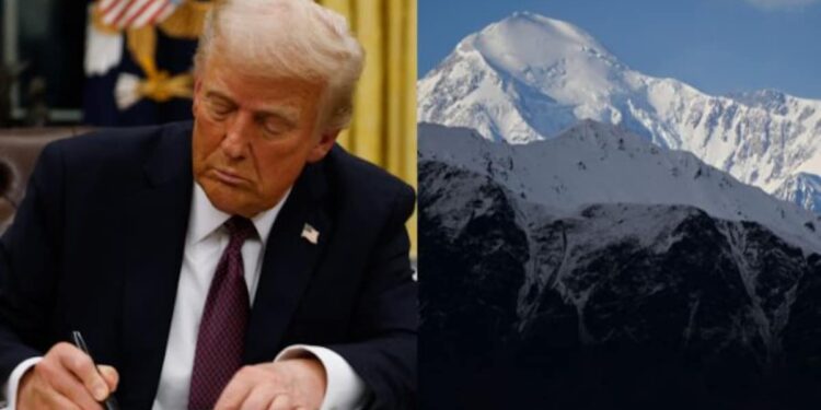 Trump Reverses Obama's Order, Restores Name Of North America's Tallest Peak