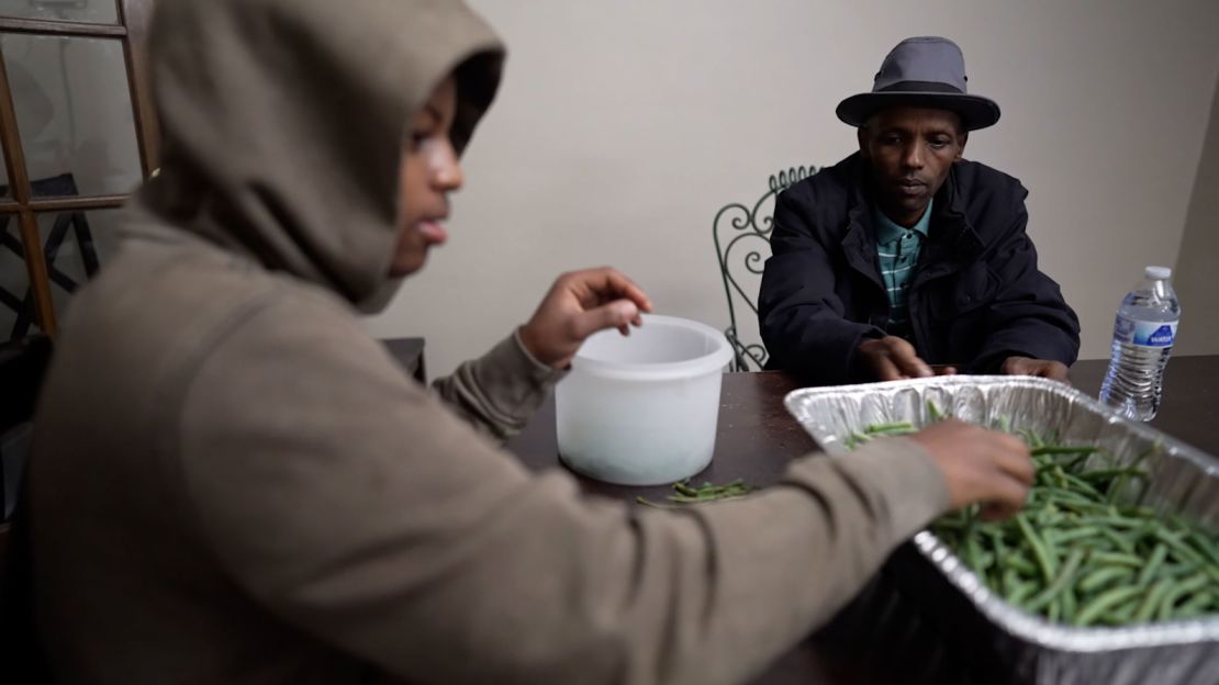 Janvier Ndagijimana, right, and his son, Jacques Kagiraneza, arrived in the US just six days before President Trump's second inauguration. Because of an executive order Trump signed suspending refugee admissions, they're not sure when — or if — they'll see some of their family members again.