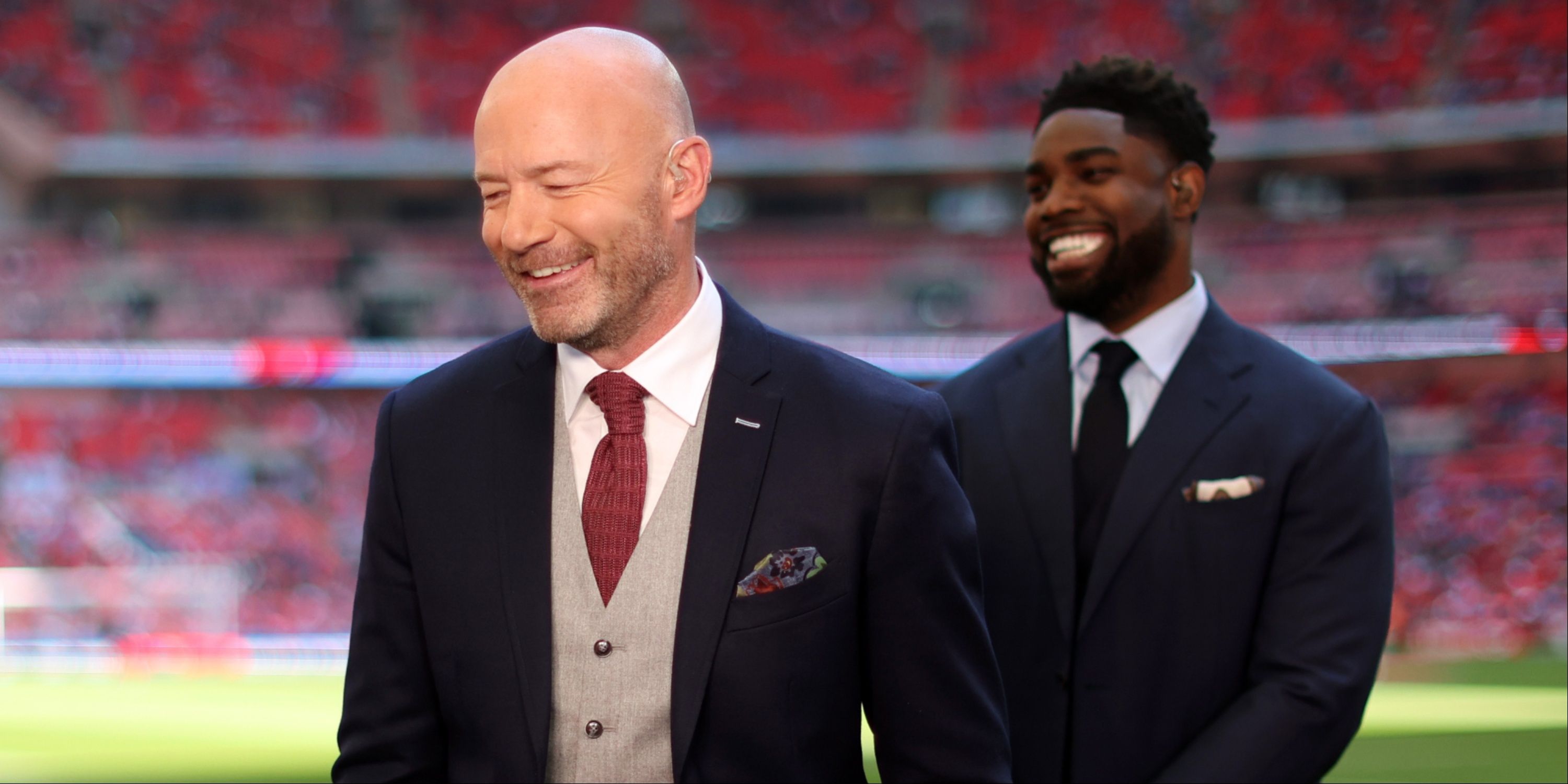 Alan Shearer and Micah Richards