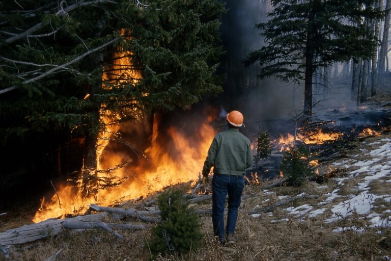 Entre enero y noviembre de 2024, México registró 7934 incendios. Foto: Semarnat