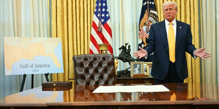 AP sues Trump officials over ‘Gulf of America’ name dispute