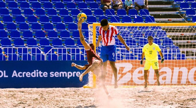 La Vinotinto debuta con victoria frente a Paraguay en la Copa América de Fútbol Playa