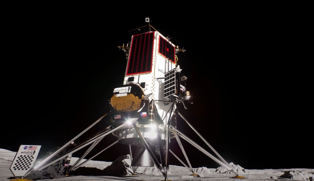 Nokias cellular network ready for Moon as Intuitive Machines completes final lunar lander installation