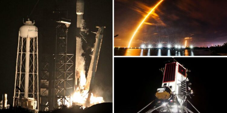 Moon cell service launching tonight with company behind America’s first private lunar landing