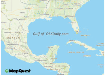 Name Your Own Gulf Map for Gulf of America / Mexico