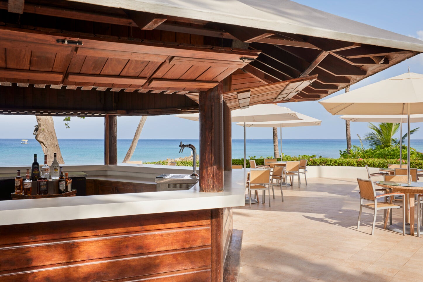 Crystal Cove’s kids club will keep the little ones entertained while you sip drinks at the swim-up bar