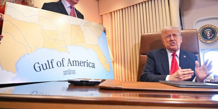 Almost Nobody Wants to Call It the ‘Gulf of America’