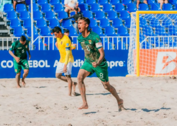 Bolivia ganó 3-2 a Ecuador y consiguió su primer triunfo en la Copa América de Fútbol Playa