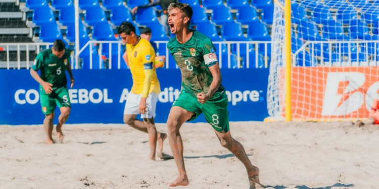 Bolivia ganó 3-2 a Ecuador y consiguió su primer triunfo en la Copa América de Fútbol Playa