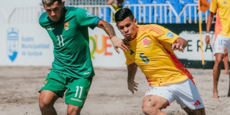 Bolivia sumó su segunda derrota en la Copa América de Fútbol Playa