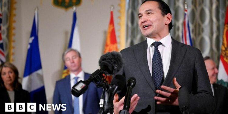 Canada premiers take diplomatic push against tariffs to White House