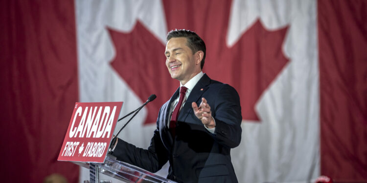 Canada’s Top Conservative, Long a MAGA Favorite, Flees From Trump as Polls Tighten