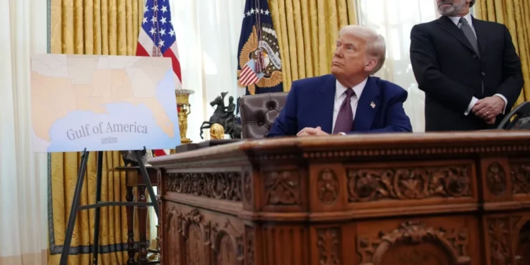 Dipping a toe into the Gulf of America