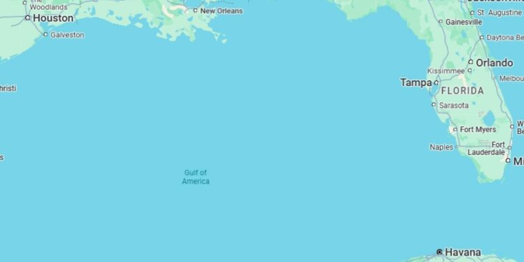 Google Maps updated to show the Gulf of Mexico is now the Gulf of America