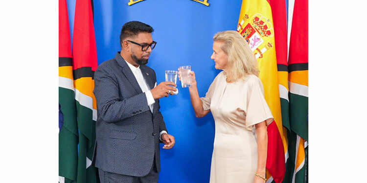 Guyana deepens diplomatic ties with Spain