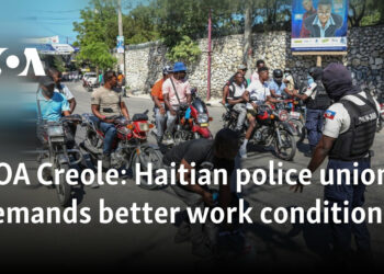 Haitian police union demands better work conditions
