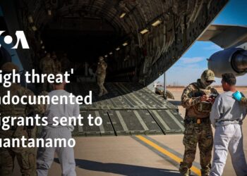 'High threat' undocumented migrants sent to Guantanamo
