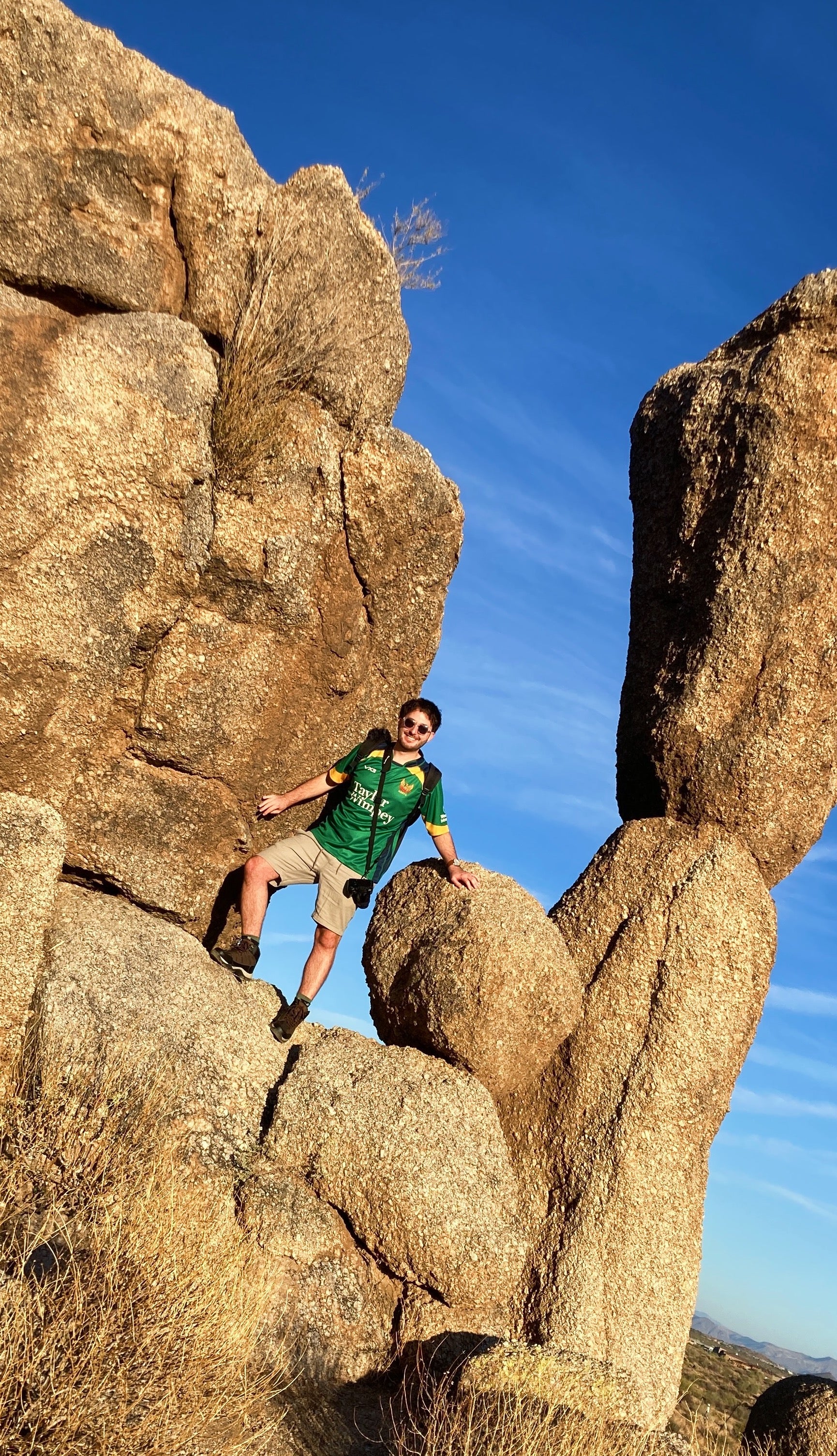 Rock star: climbing the mammoth rocks in the McDowell Sonoran Preserve