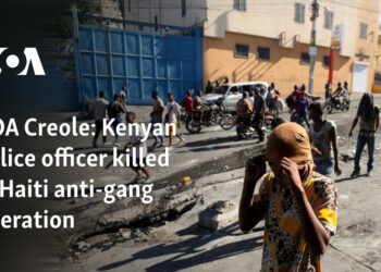 Kenyan police officer killed in Haiti anti-gang operation