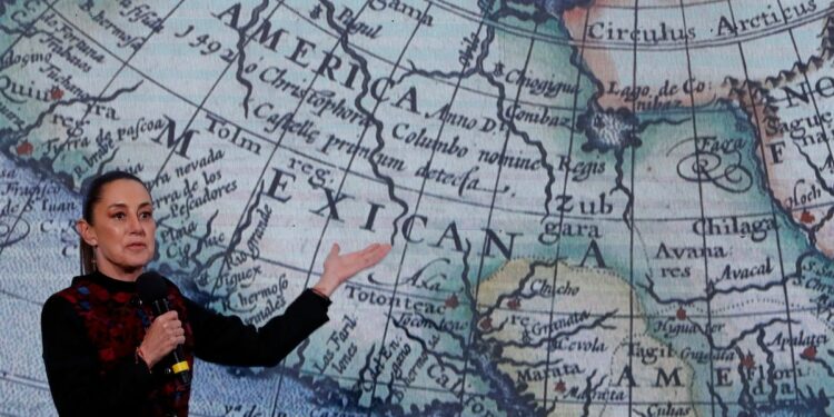 Mexico president threatens Google lawsuit over ‘wrong’ Gulf of America name change