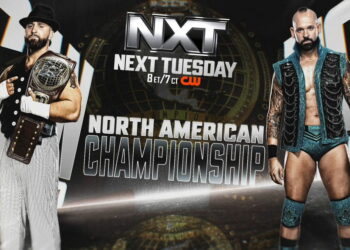 North American title match booked for next week’s WWE NXT