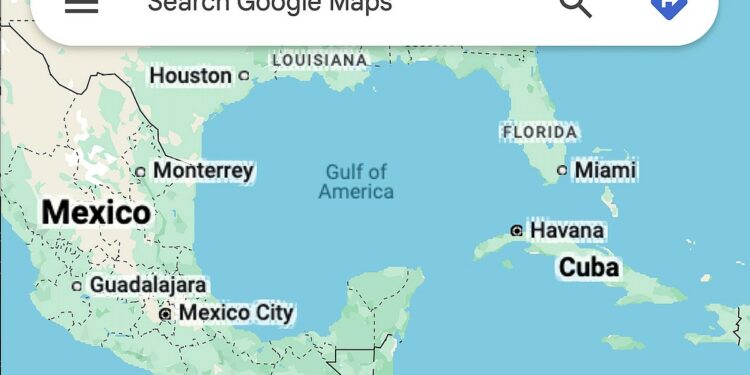 Opinon: The Gulf formerly known as Mexico