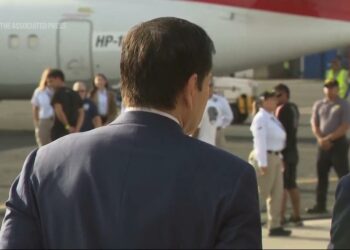 Rubio views deportation flight in Panama as Trump prioritizes immigration crackdown