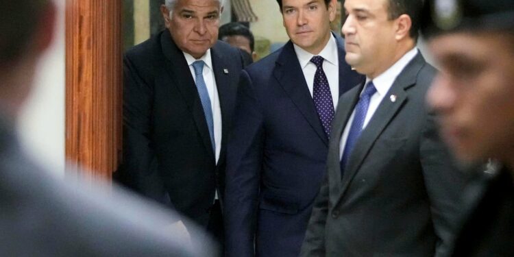 Secretary of State Marco Rubio meets with Panamanian president amid Trump's Panama Canal push