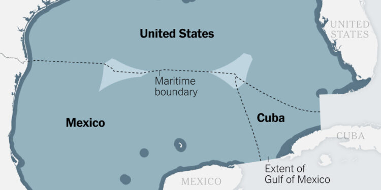 Trump Renamed the Gulf of Mexico, but Who Controls It?