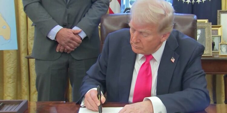 Trump executive order makes English official United States language – NBC Bay Area