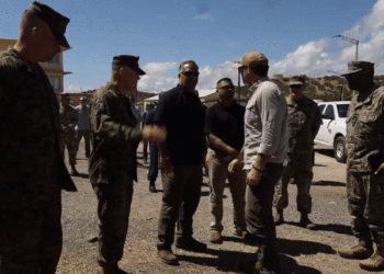 US Secretary of Defense Hegseth Tours Naval Station Guantanamo Bay