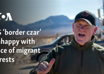 US ‘border czar’ unhappy with pace of migrant arrests