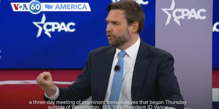 VOA60 America - Trump, Vance among speakers at gathering of conservatives