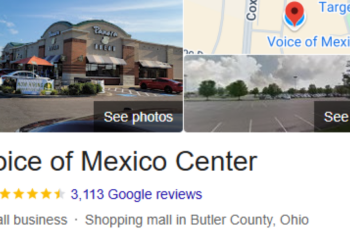 Voice of America Centre changed to ‘Voice of Mexico Center’ on Google