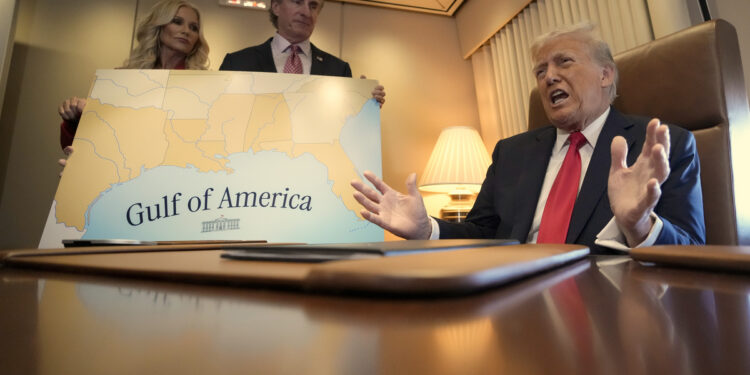 ‘Gulf of America’ splits green groups