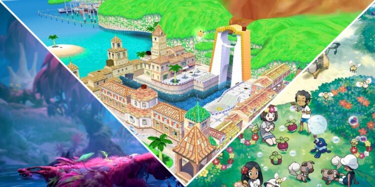 Luma Pools, Isle Delfino, and Alola