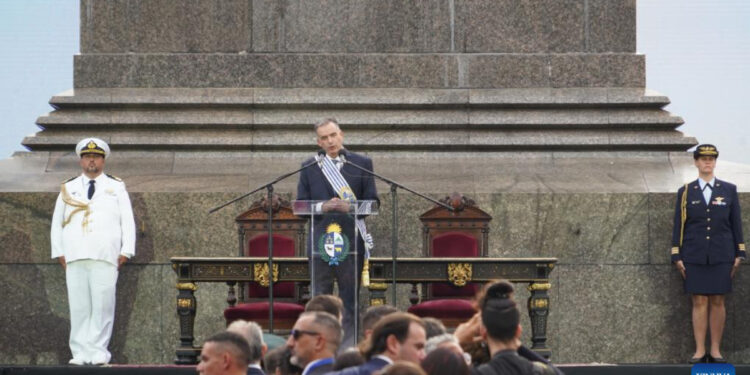 Xi's special envoy attends inauguration of Uruguay's new president