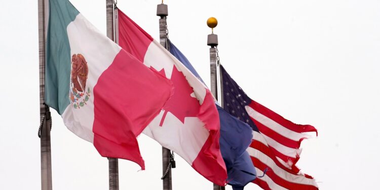 Stocks fall as Trump says tariffs on Mexico, Canada will go into effect