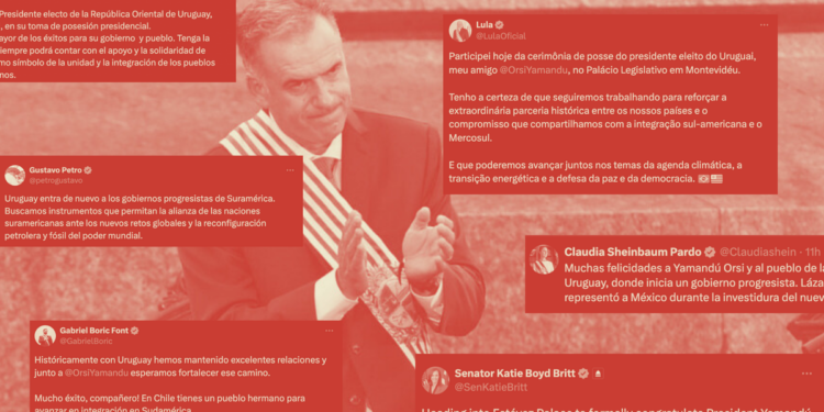 los saludos a Orsi en América y la ausencia de Argentina